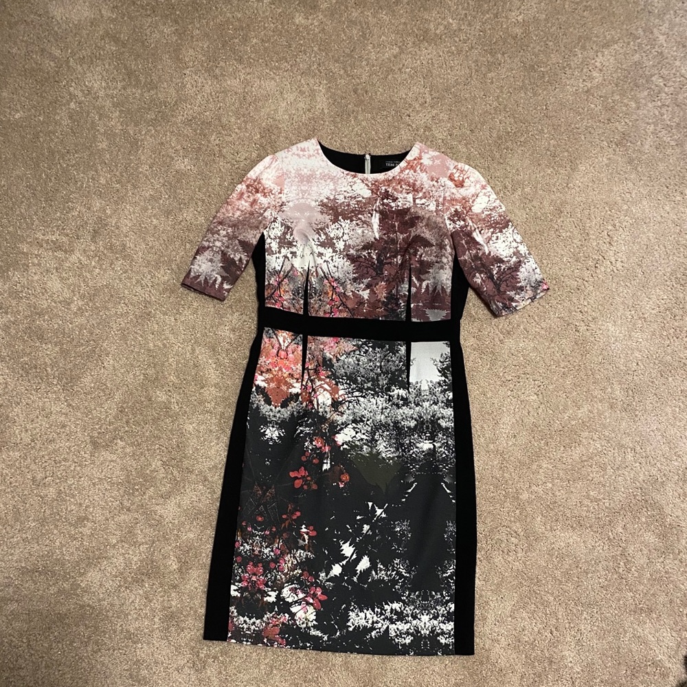 Teri Jon Dress -worn once, perfect condition